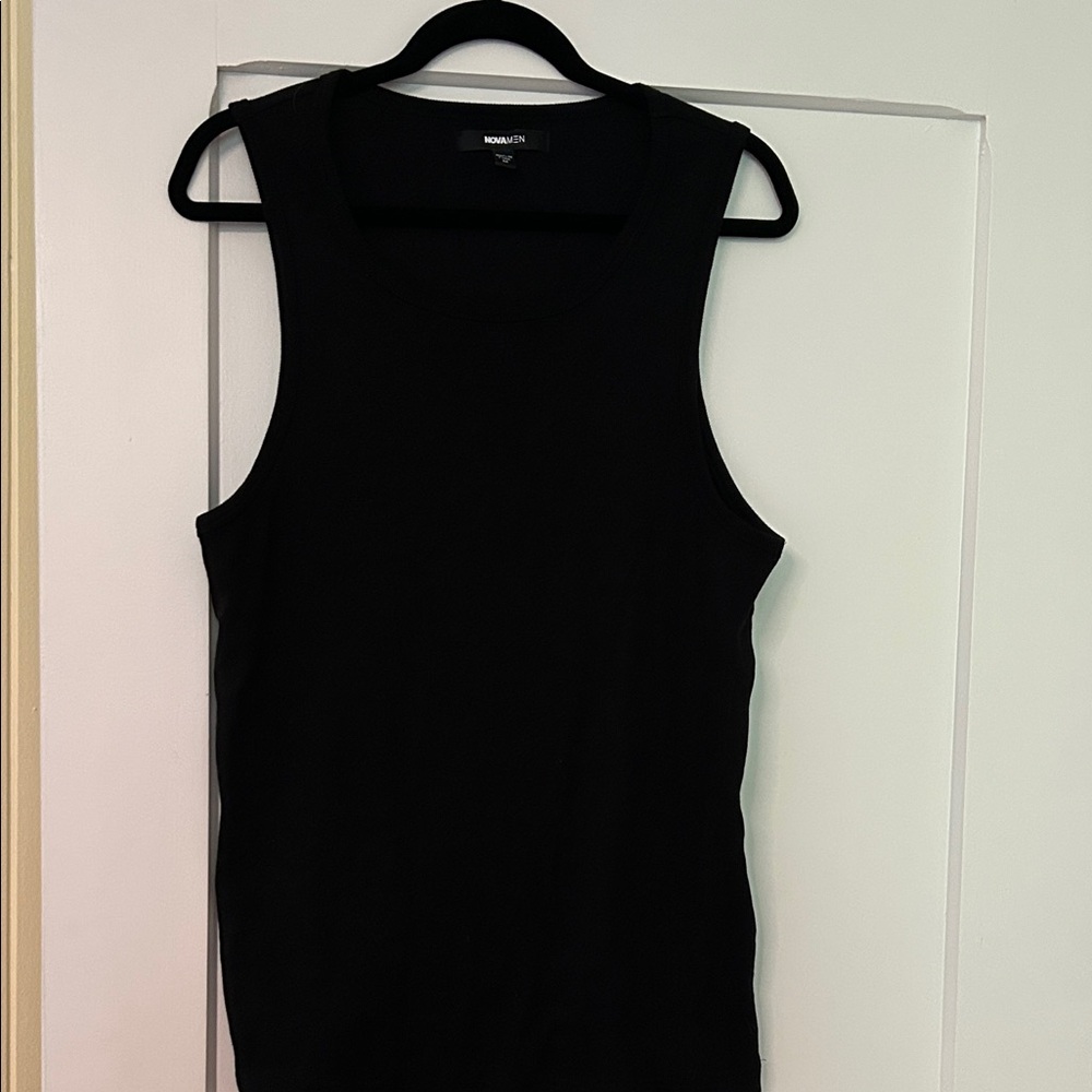 Fashion Nova Classic Black Tank Top